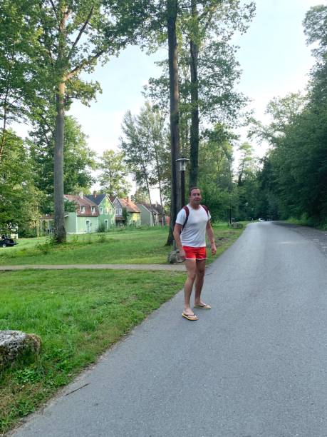 istock Enjoying a walk in the countryside. 1338424734