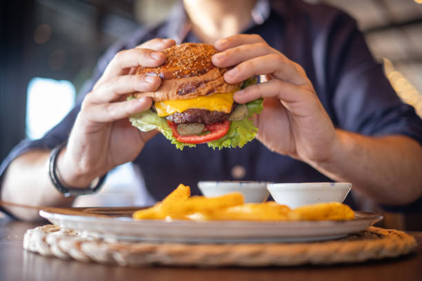 istock Hamburger and French Fries 1338431302