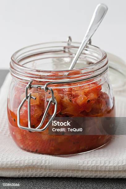 Pineapple Chutney Stock Photo - Download Image Now - Chutney, Pineapple, Bowl