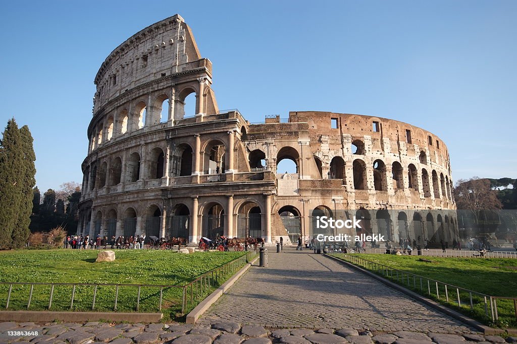 Coliseu de Roma - Foto de stock de Arquitetura royalty-free