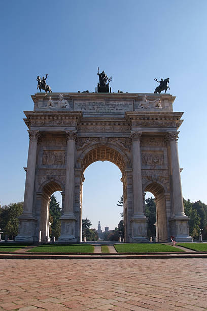 istock Milan Arch of Peace 133843796