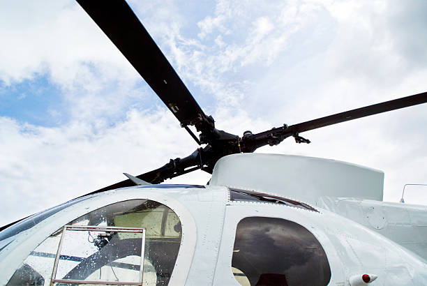 istock Helicopter Top and Rotors 133845630