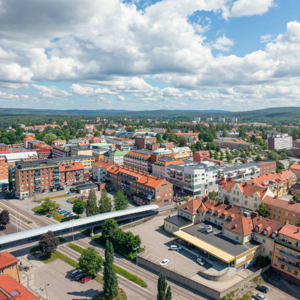istock Aerial view of Ludvika 1338462038