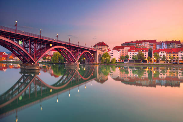 Maribor, Slovenia. stock photo