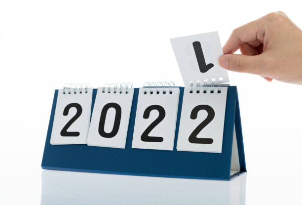istock New year 2021 change to 2022 1338465864