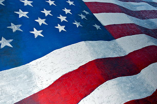 istock American Flag Texture Painting 133846831