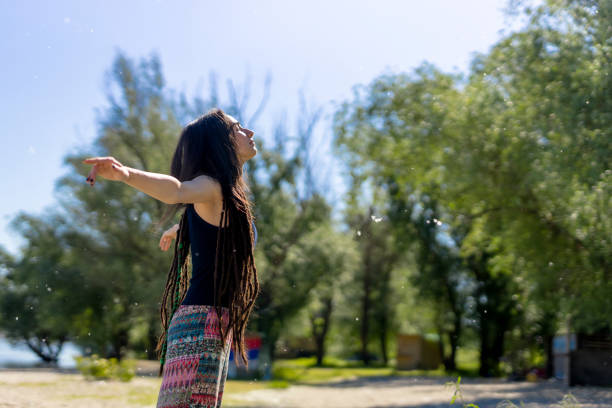 istock Yoga By The Beach 1338471993