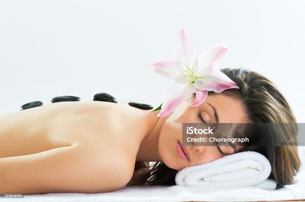 Obter spa - Royalty-free Adulto Foto de stock