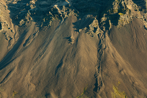 Mountain geological texture, Iceland