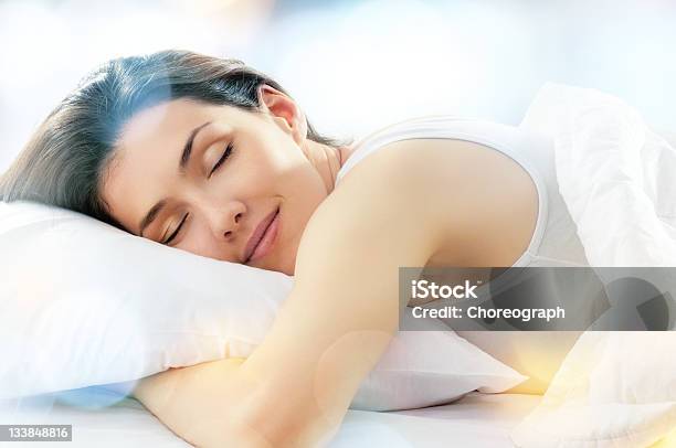 Wake Up Stock Photo - Download Image Now - Sleeping, Women, One Woman Only