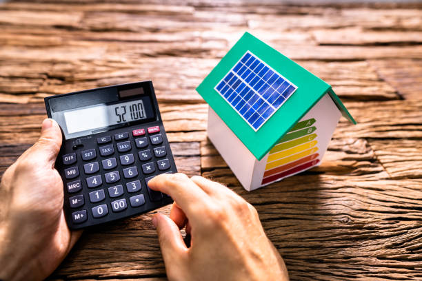 istock Solar Panel House Roof Investment 1338489113