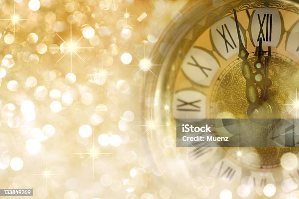 Zwölf Uhr An Silvester Stockfoto und mehr Bilder von 2012 - 2012, Beleuchtet, Farbton