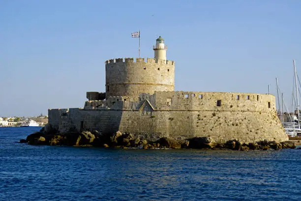 Architecture from Rhodes Island in Greece
