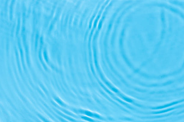 istock Abstract background of blue water under sunlight. Top view, flat lay 1338501799