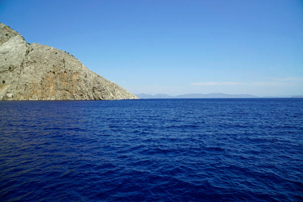 Landscape on Rhodes Island in Greece