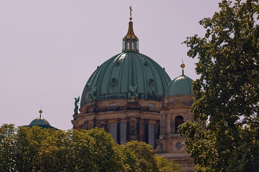 City silhouette, Berlin Cathedral