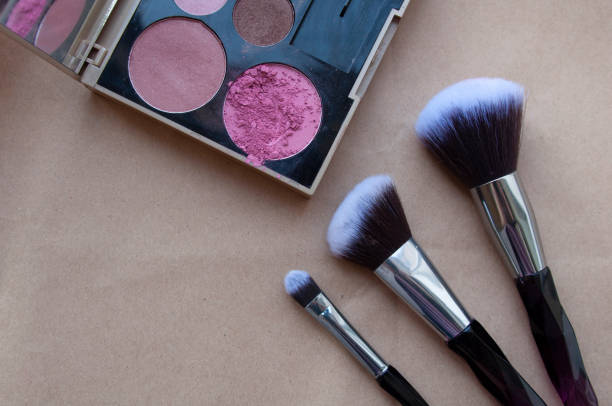 istock Glamour brush for makeup or eyeshadow cosmetic 1338513265