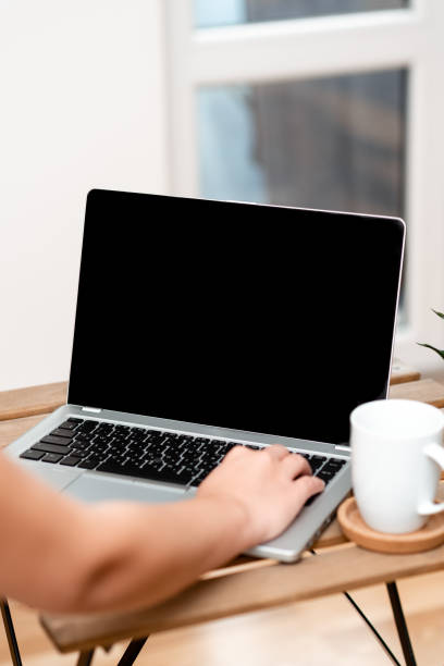 istock Online Jobs Working Remotely Connecting People Together, Voice Video Calling, Communication Equipment, Troubleshooting Device, Global Connections, Portable Hardware Laptop 1338514117