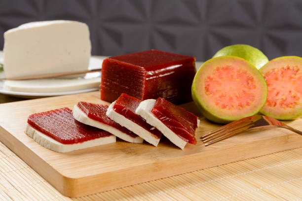 istock Goiabada, a typical sweet made from guava. 1338514385