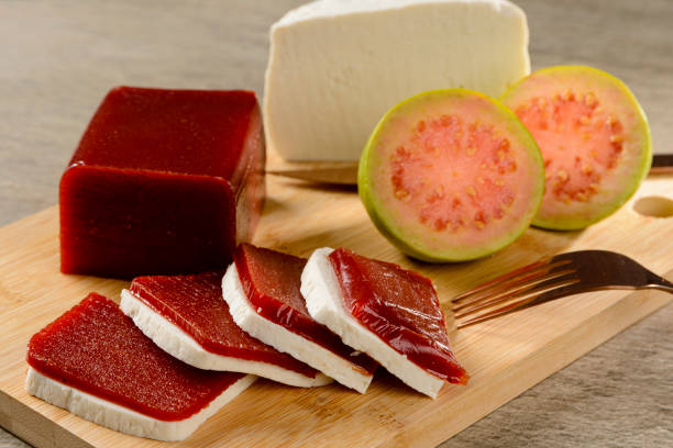 istock Goiabada, a typical sweet made from guava. 1338514520