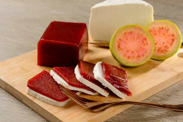 istock Goiabada, a typical sweet made from guava. 1338514539