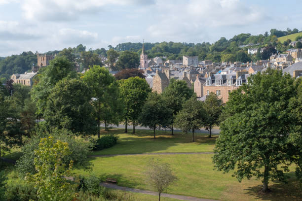 Scottish Borders town of Jedburgh