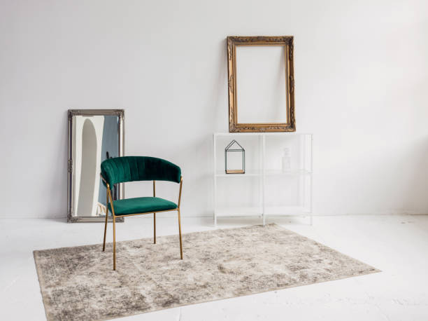 istock Luxurious living room interior with chair 1338516229