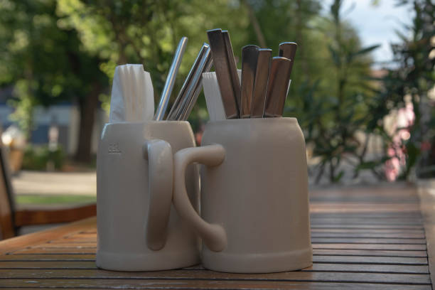 istock clay jug and cutlery 1338522907