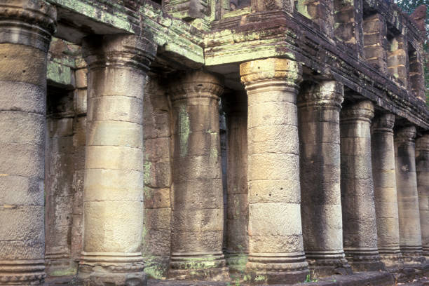 Ancient temple ruins in Cambodia