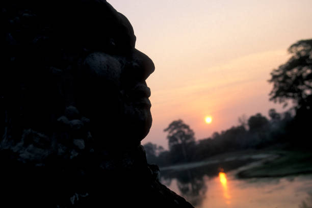 Angkor Wat, the largest religious monument in the world, is a masterpiece of Khmer architecture. Surrounded by moats and forests, it symbolizes Cambodia’s rich cultural and historical legacy.