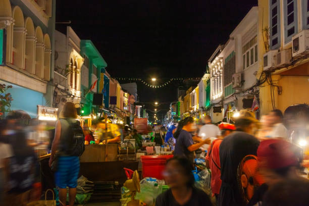 istock Night market in Phuket 1338526597