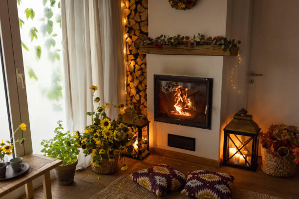 Cozy Fireplace crackling sound for relaxation. Also gaining your concentration f