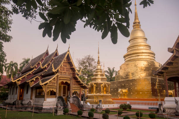 thaïlande - wat phra sing photos et images de collection