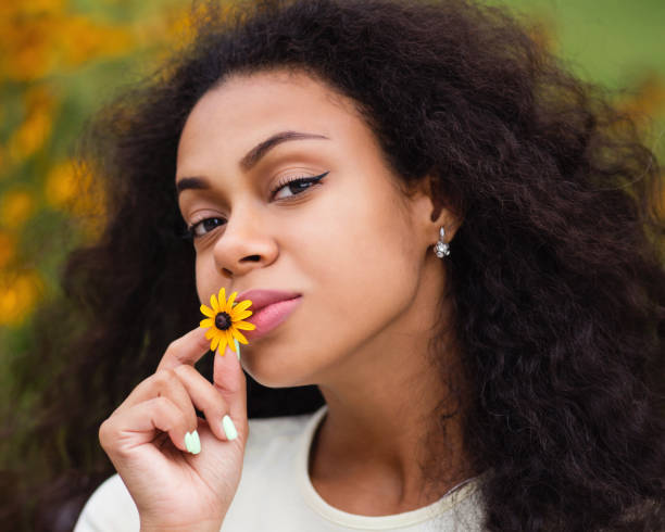 istock Mixed race young black woman 1338587096