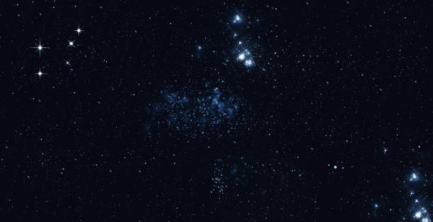 istock Chaotic space background. Planets, stars and galaxies in outer space showing the beauty of space exploration. 1338600680