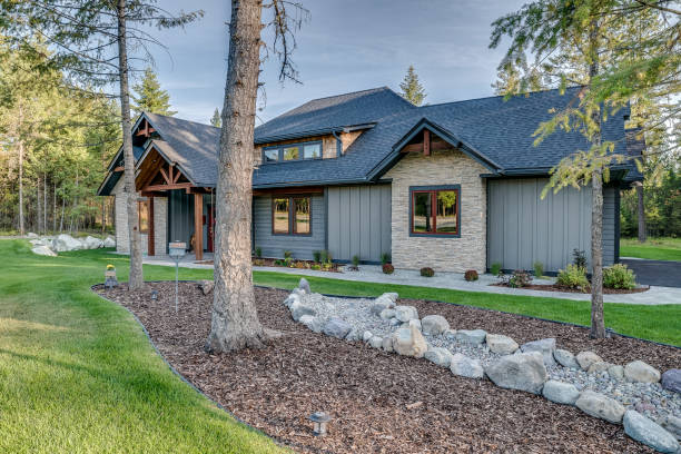 istock Beautiful home with a modern and rustic feel 1338603560