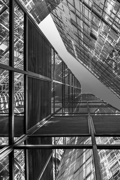 istock Exterior of modern architecture. Building abstract background 1338610408