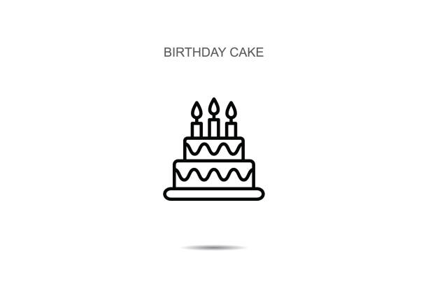 Torta De Cumpleaños Facil - Banco de fotos e imágenes de stock - iStock