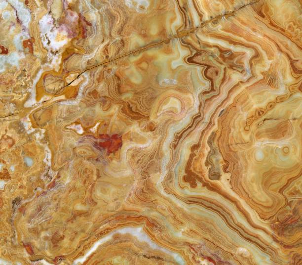istock Alabaster stone, crossed cut.  Closeup. 1338614924