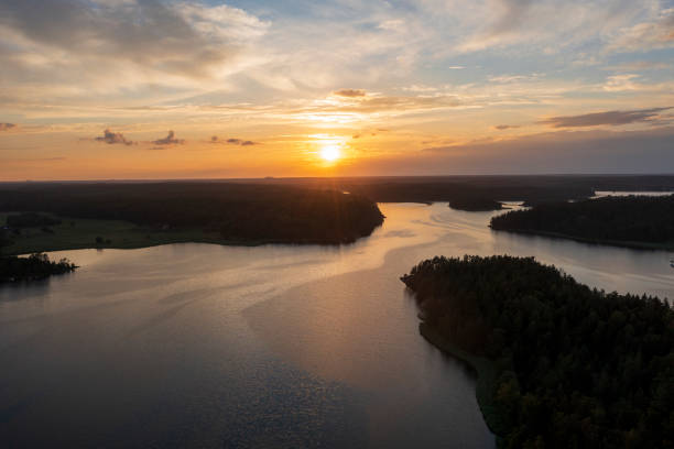 istock Drone Lake in Scandinavia 1338641472