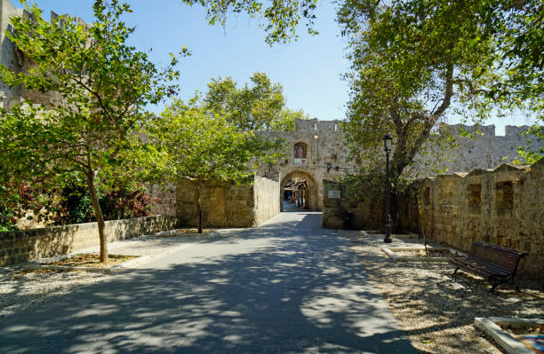 istock Architecture on rhodes island 1338647947