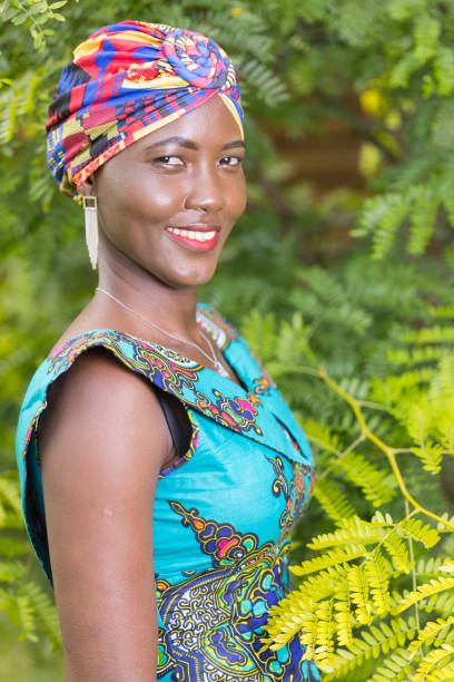 istock Ghanaian lady in her garden 1338655917