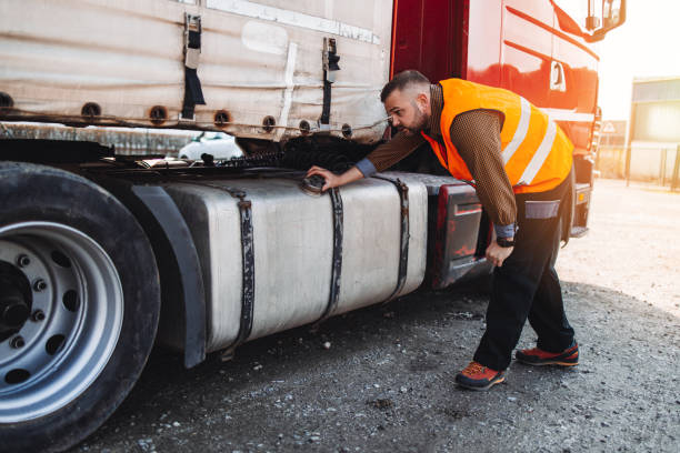 istock Truck driver 1338666386