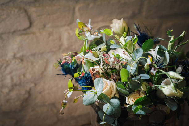 istock Wedding bouquet close up photo. 1338674699