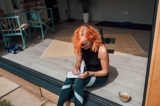 istock Pilates instructor preparing to teach an online class 1338675731