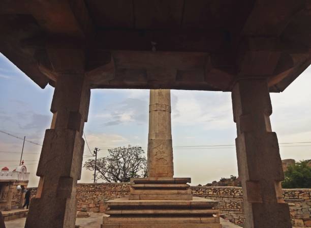 istock chandragiri hills jain temple hassan karnataka 1338681413