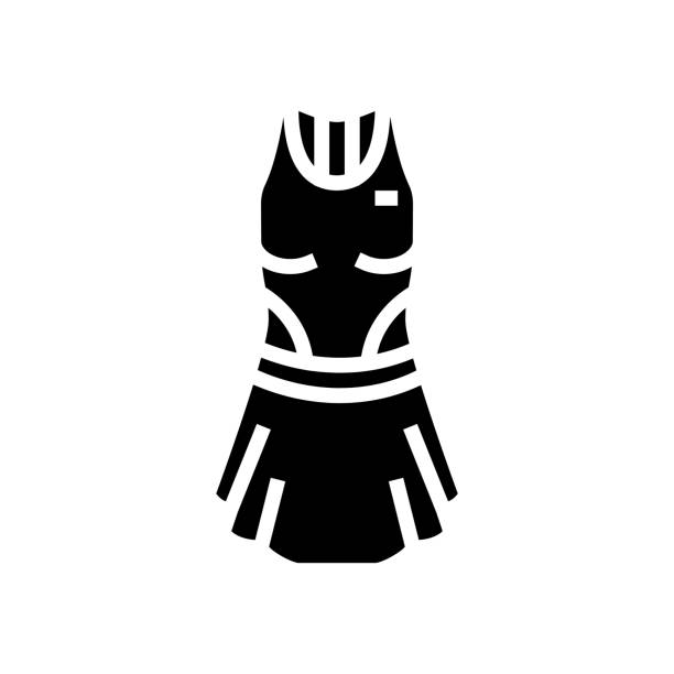 istock women tennis apparel glyph icon vector illustration 1338690733