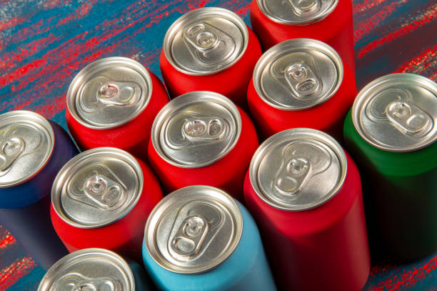 istock several aluminum soda cans in assorted colors 1338693400