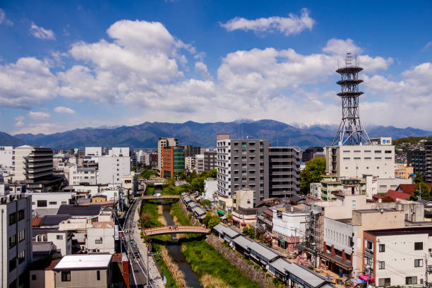istock The aerial view in Nagano 1338696258