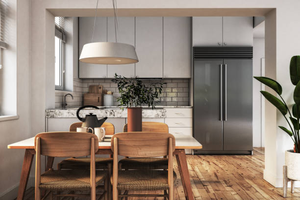 istock Scandinavian kitchen stock photo 1338697040